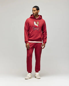 psycho bunny sudadera hombre fantasia rojo