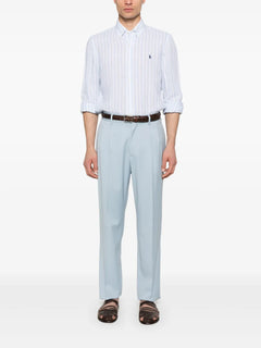 CAMISA M/L RALPH LAUREN HOMBRE 5138D OFFICE BLUE/WHITE 710969636003