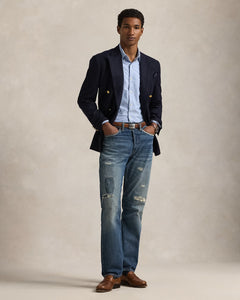 CAMISA M/L RALPH LAUREN HOMBRE BSR BLUE 710549084007