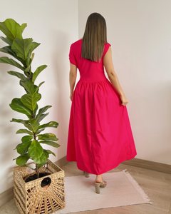 VESTIDO PRIMIA P.040 CEREZA