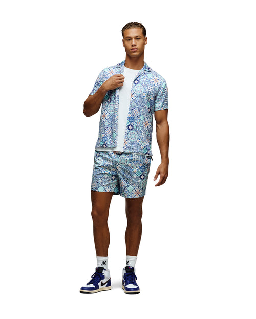 PSYCHO BUNNY CAMISAS HOMBRE AZUL