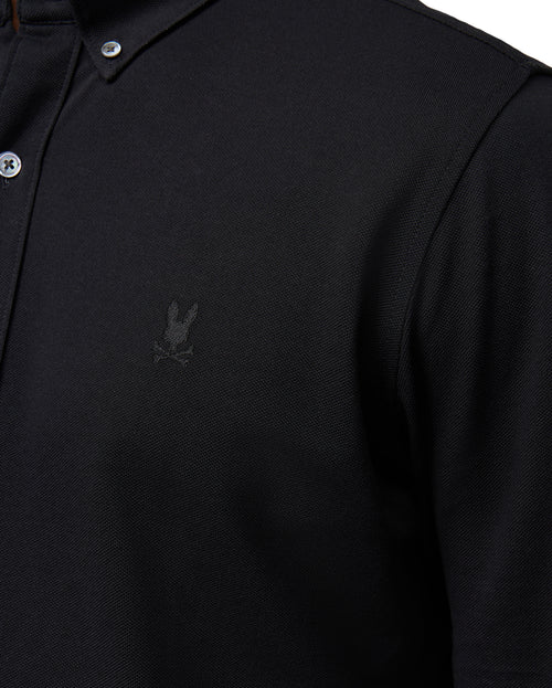 PSYCHO BUNNY CAMISAS HOMBRE NEGRO