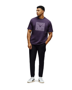 PSYCHO BUNNY CAMISETAS HOMBRE MORADO