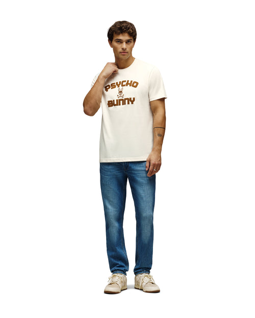 PSYCHO BUNNY CAMISETAS HOMBRE BLANCO