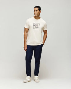 PSYCHO BUNNY CAMISETAS HOMBRE BLANCO