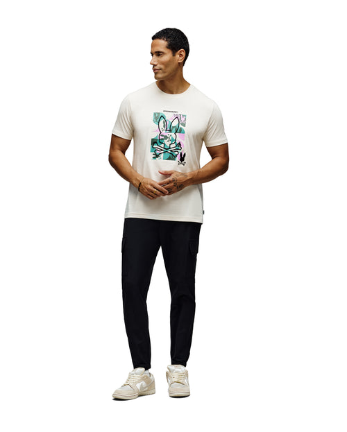PSYCHO BUNNY CAMISETAS HOMBRE BLANCO