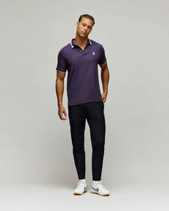 PSYCHO BUNNY CAMISETA TIPO POLO HOMBRE MORADO