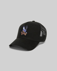 PSYCHO BUNNY GORRA HOMBRE FANTASIA NEGRO