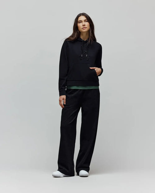 PSYCHO BUNNY SUDADERAS DAMA NEGRO