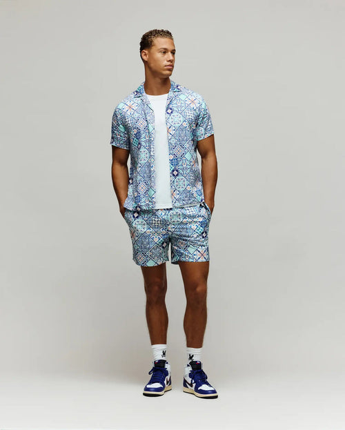 PSYCHO BUNNY TRAJES DE BAÑO HOMBRE AZUL