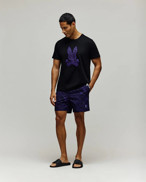 PSYCHO BUNNY TRAJES DE BAÑO HOMBRE NEGRO