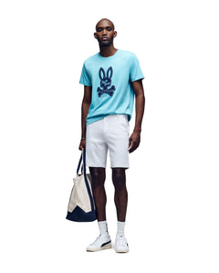 PSYCHO BUNNY BERMUDA PUNTO SHIRO PARA CABALLERO HOMBRE BLANCO B6R585F200WHT