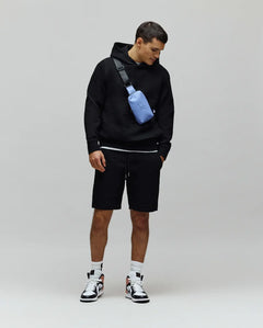 PSYCHO BUNNY BERMUDA DEPORTIVO JACQUARD DUSTIN PARA CABALLERO HOMBRE NEGRO MB0900052001