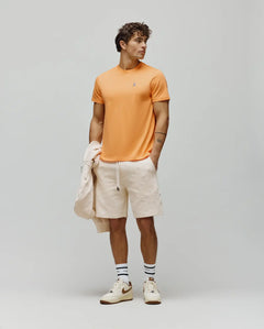 PSYCHO BUNNY CAMISETA CLÁSICA CUELLO REDONDO PARA CABALLERO HOMBRE NARANJA B6U014F200805