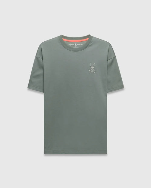 T-SHIRT PSYCHO BUNNY PARA HOMBRE COLOR VERDE MT0200217322