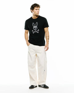 CAMISETA PSYCHO BUNNY PARA CABALLERO COLOR NEGRO