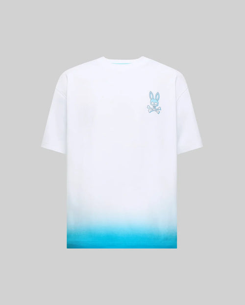 T-SHIRT PSYCHO BUNNY PARA HOMBRE COLOR BLANCO MT0200229100