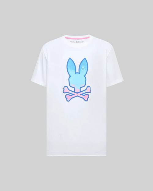 T-SHIRT PSYCHO BUNNY PARA HOMBRE COLOR BLANCO MT0200237100