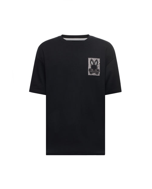 PSYCHO BUNNY CAMISETA HOLGADA NEV PARA CABALLERO HOMBRE NEGRO MT0200201001