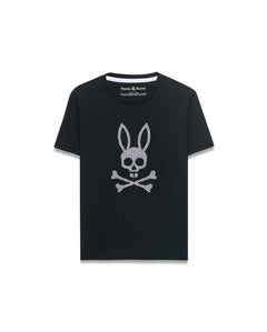 CAMISETA PSYCHO BUNNY PARA NIÑO COLOR NEGRO