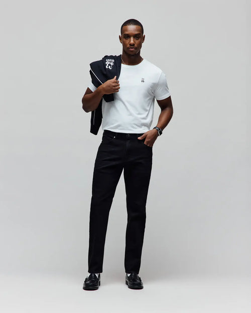 PANTALON PSYCHO BUNNY PARA HOMBRE COLOR NEGRO MB0600030001