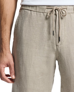 PSYCHO BUNNY PANTALÓN DE MEZCLA DE LINO CON CORDÓN FATE PARA CABALLERO HOMBRE BEIGE B6P471C200NTN
