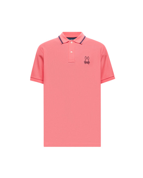 PSYCHO BUNNY POLO JOE PARA CABALLERO HOMBRE ROJO MT0100125656