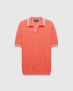POLO M/C PSYCHO BUNNY PARA HOMBRE COLOR NARANJA MT0100160660
