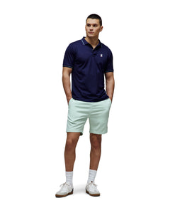 POLO M/C PSYCHO BUNNY PARA HOMBRE COLOR AZUL MT0100183402