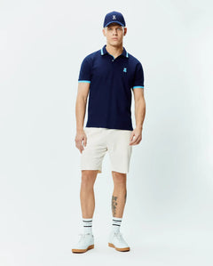 POLO M/C PSYCHO BUNNY PARA HOMBRE COLOR AZUL MT0100184402