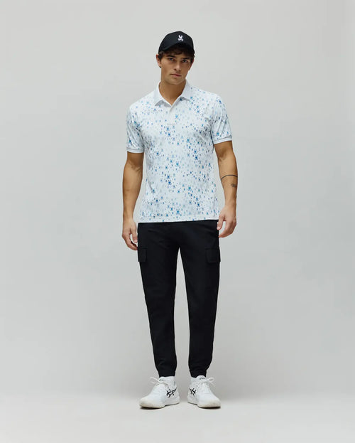 PSYCHO BUNNY POLO DEPORTIVO NEV PARA CABALLERO HOMBRE BLANCO MT0100133100