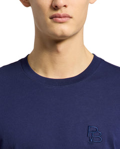 PSYCHO BUNNY CAMISETA HOMBRE CUELLO REDONDO AZUL