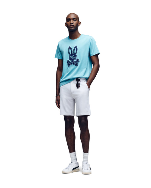 PSYCHO BUNNY CAMISETA HOMBRE CUELLO REDONDO AZUL