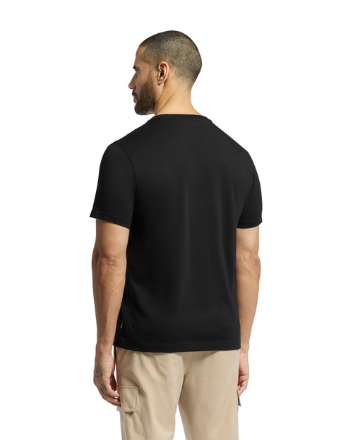 PSYCHO BUNNY CAMISETA HOMBRE CUELLO REDONDO NEGRO