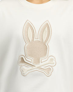 PSYCHO BUNNY CAMISETA NIÑO CUELLO REDONDO BEIGE