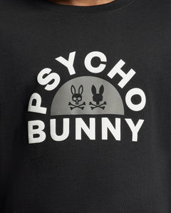 PSYCHO BUNNY CAMISETA NIÑO CUELLO REDONDO NEGRO