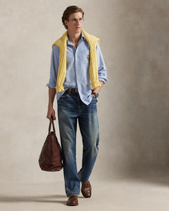 RALPH LAUREN HOMBRE CAMISA M/L AZUL