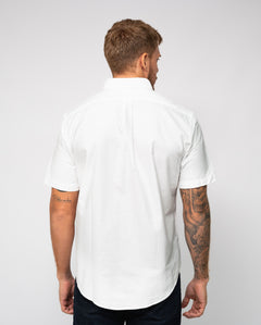 RALPH LAUREN CAMISA MANGA CORTA HOMBRE BLANCO