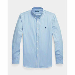 RALPH LAUREN CAMISA MANGA LARGA HOMBRE AZUL