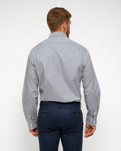 RALPH LAUREN CAMISA MANGA LARGA HOMBRE AZUL