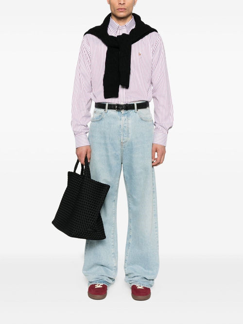 ralph lauren camisa manga larga hombre blanco