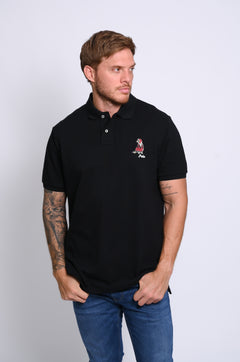 RALPH LAUREN CAMISA TIPO POLO HOMBRE NEGRO