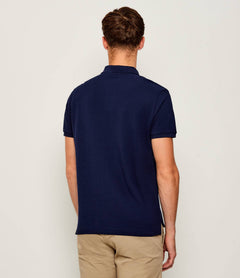 RALPH LAUREN CAMISA TIPO POLO HOMBRE AZUL