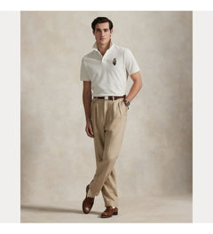 RALPH LAUREN CAMISA TIPO POLO HOMBRE BLANCO