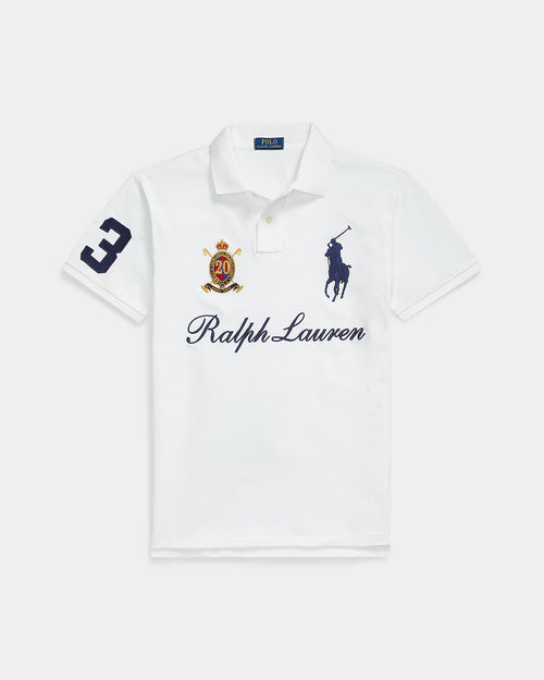 RALPH LAUREN HOMBRE CAMISA POLO M/C BLANCO