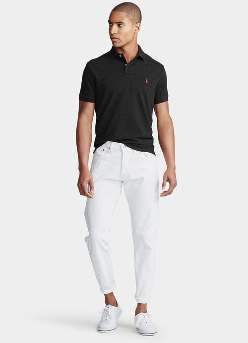 RALPH LAUREN HOMBRE CAMISA POLO M/C NEGRO