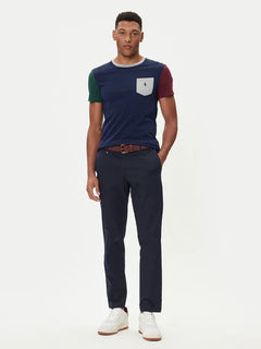 ralph lauren camisetas cuello redondo hombre azul