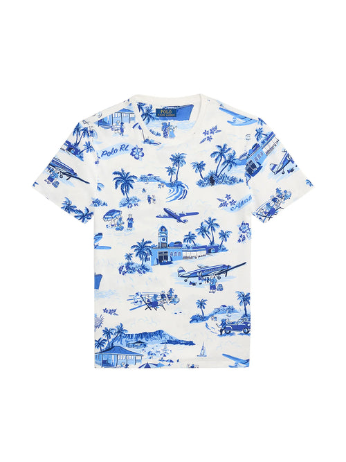 ralph lauren camisetas cuello redondo hombre blanco