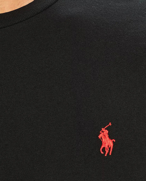 RALPH LAUREN CAMISETAS CUELLO REDONDO HOMBRE NEGRO