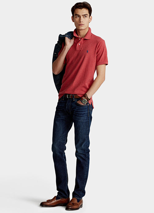 ralph lauren camisetas tipo polo hombre rojo